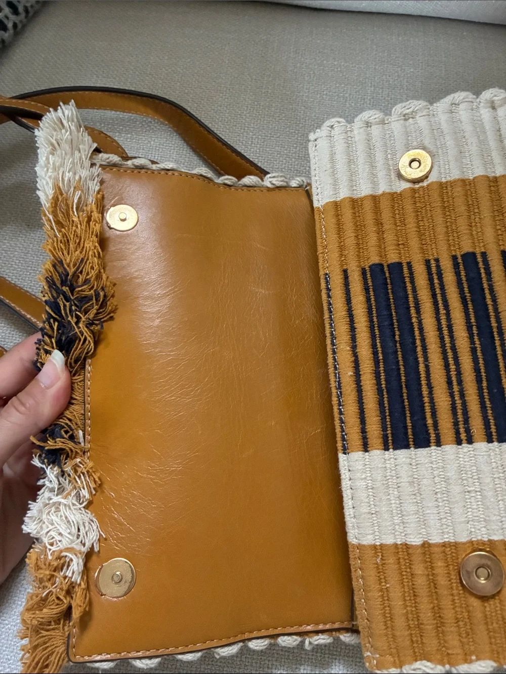 Tory Burch Fringe Shoulder Bag